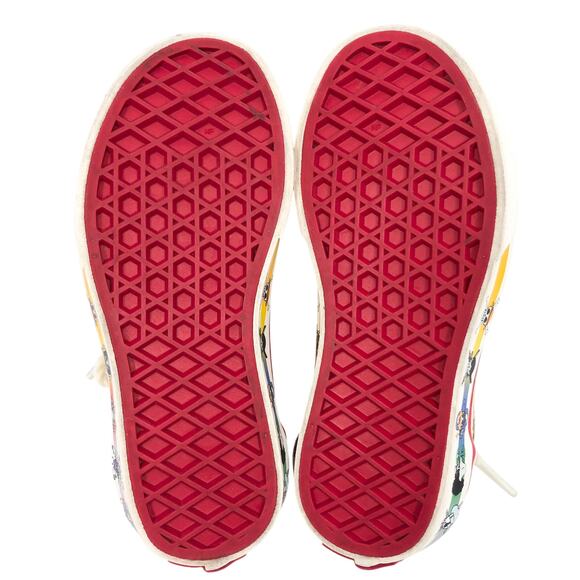 Vans One Piece Straw Hat Shoes Kids Size 11 Old Skool Anime Lace Up Sneakers EUC - Picture 10 of 11